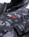 The Dryrobe Advance Long Sleeved in Camo & Black