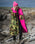 The Dryrobe Advance Long Sleeved in Camo & Pink