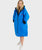 The Dryrobe Advance Long Sleeved Dryrobe in Cobalt Blue & Black