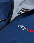 The Dryrobe Advance Long Sleeved in Navy & Grey