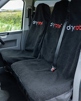 The Dryrobe Single Car Seat Cover in Black