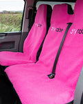 The Dryrobe Single Car Seat Cover in Pink