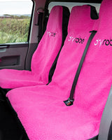 The Dryrobe Single Car Seat Cover in Pink