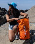 Compression Travel Bag in Orange