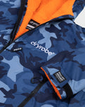 Kids Advance Long Sleeved in Blue Camo & Orange