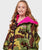The Dryrobe Kids Advance Long Sleeved in Camo & Pink