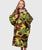 The Dryrobe Kids Advance Long Sleeved in Camo & Grey