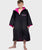 The Dryrobe Kids Advance Short Sleeved in Black & Pink