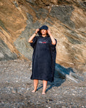 The Dryrobe Organic Towel in Navy