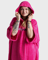 The Dryrobe Organic Towel in Pink