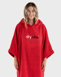 The Dryrobe Organic Towel in Red