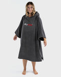 The Dryrobe Organic Towel in Slate Grey