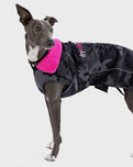 The Dryrobe Dog Dryrobe in Black Camo & Pink