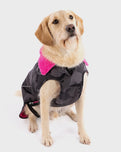 The Dryrobe Dog Dryrobe in Black Camo & Pink