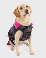 The Dryrobe Dog Dryrobe in Black Camo & Pink