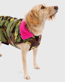 The Dryrobe Dog Dryrobe in Camo & Pink