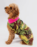 The Dryrobe Dog Dryrobe in Camo & Grey