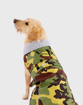 The Dryrobe Dog Dryrobe in Camo & Grey