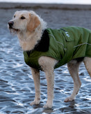 The Dryrobe Dog Dryrobe in Forest Green & Black