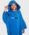 The Dryrobe Kids Organic Towel in Cobalt Blue