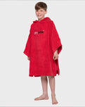 The Dryrobe Kids Organic Towel in Red