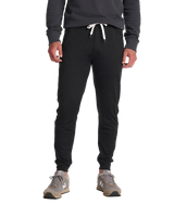 The Vuori Mens Ponto Performance Joggers in Black Heather