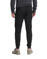 The Vuori Mens Ponto Performance Joggers in Black Heather