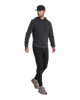 The Vuori Mens Ponto Performance Joggers in Black Heather