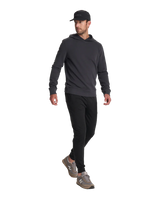 The Vuori Mens Ponto Performance Joggers in Black Heather