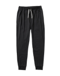 The Vuori Mens Ponto Performance Joggers in Black Heather