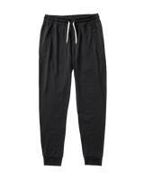 The Vuori Mens Ponto Performance Joggers in Black Heather