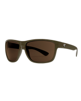 The Volcom Baloney Sunglasses in Matte Geo & Bronze