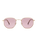 The Volcom Happening Sunglasses in Gloss Gold & Pink