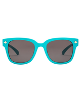 The Volcom Freestyle Sunglasses in Gloss Aqua & Grey