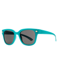 The Volcom Freestyle Sunglasses in Gloss Aqua & Grey