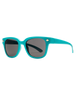 The Volcom Freestyle Sunglasses in Gloss Aqua & Grey