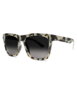 The Volcom Jewel Sunglasses in Gloss Nude Tortoise & Grey Gradient