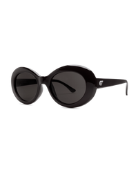 The Volcom Stoned Sunglasses in Gloss Black & Gray