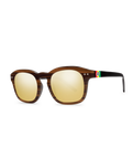 The Volcom Earth Tripper Sunglasses in Eye & Eye and Bronze Gold