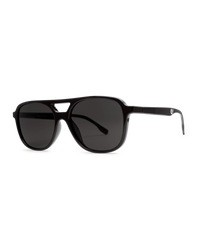 The Volcom New Future Sunglasses in Gloss Black & Gray