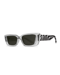 The Volcom Strange Land Sunglasses in Asphalt Beach & Gray