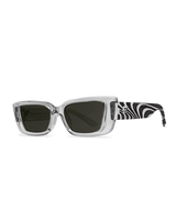 The Volcom Strange Land Sunglasses in Asphalt Beach & Gray