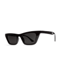 The Volcom Peace Punk Sunglasses in Gloss Black & Gray