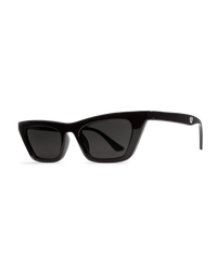 The Volcom Peace Punk Sunglasses in Gloss Black & Gray