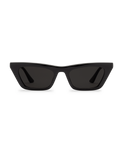 The Volcom Peace Punk Sunglasses in Gloss Black & Gray