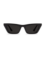 The Volcom Peace Punk Sunglasses in Gloss Black & Gray