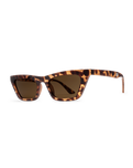 The Volcom Peace Punk Sunglasses in Matte Tort & Bronze