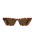 The Volcom Peace Punk Sunglasses in Matte Tort & Bronze