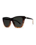 The Volcom Looky Lou Polarised Sunglasses in Gloss Darkside & Gray