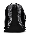 The Volcom Everstone Skate Backpack in Black & White